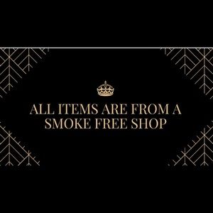 All items are from a smoke free shop!